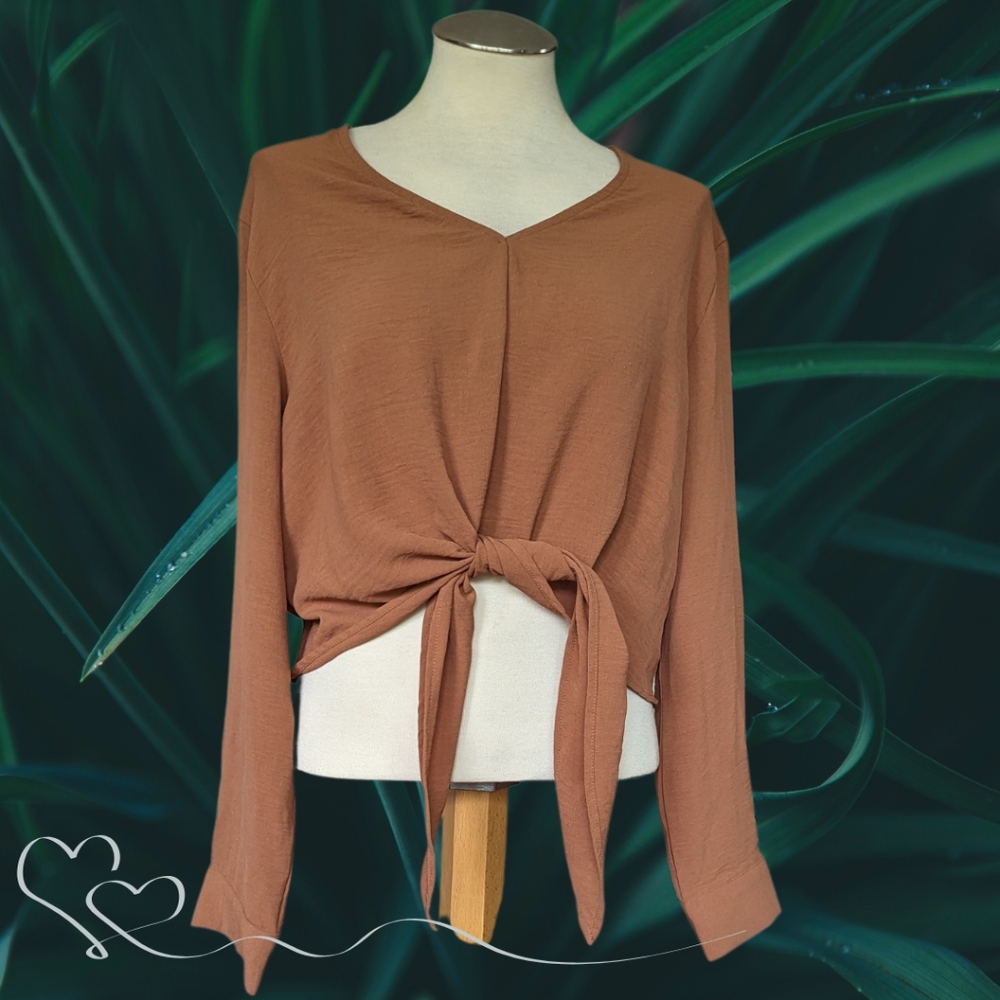 Front tie Blouse